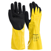 Guantes de trabajo resistentes a químicos y aceites NSL1868 Amarillo