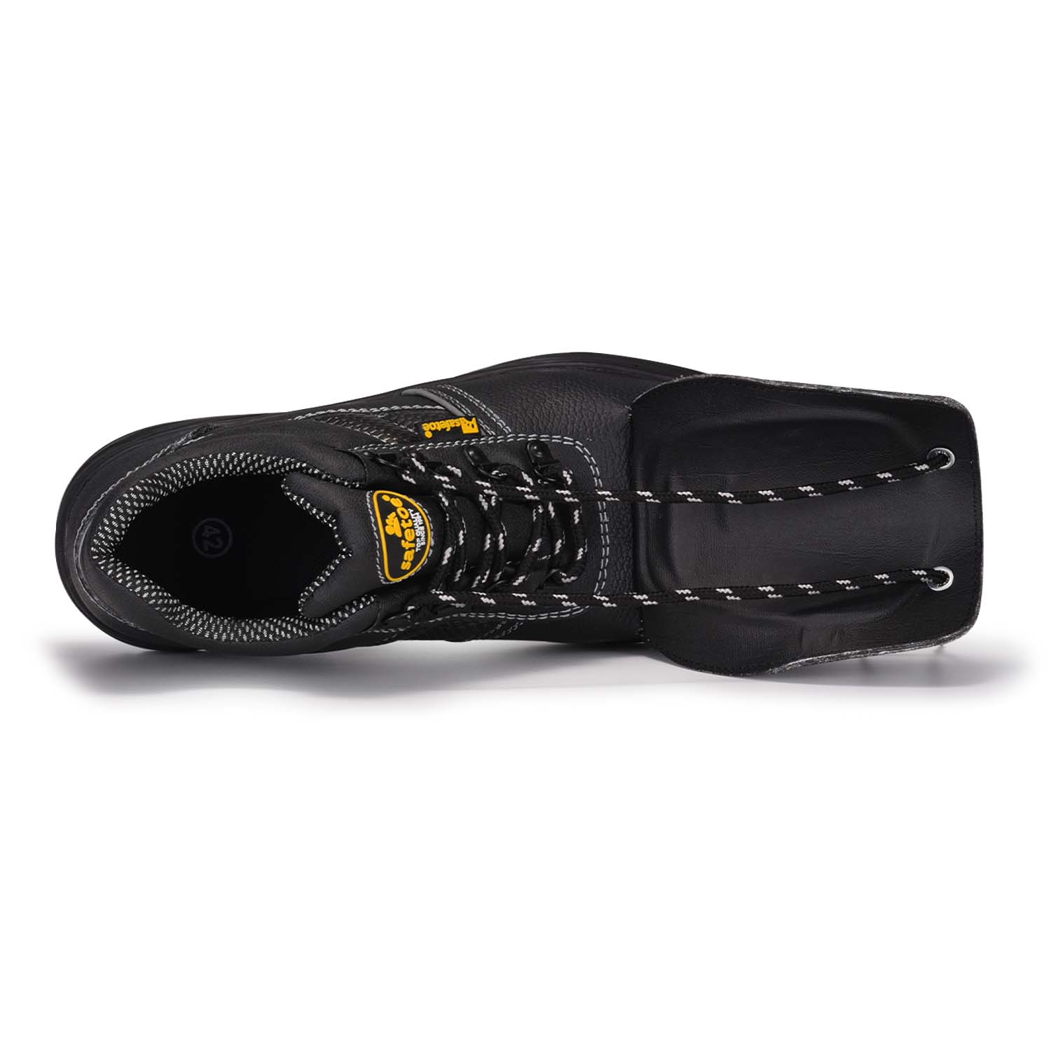 Zapatos de seguridad industrial de soldadura de cuero M-8215RB MP