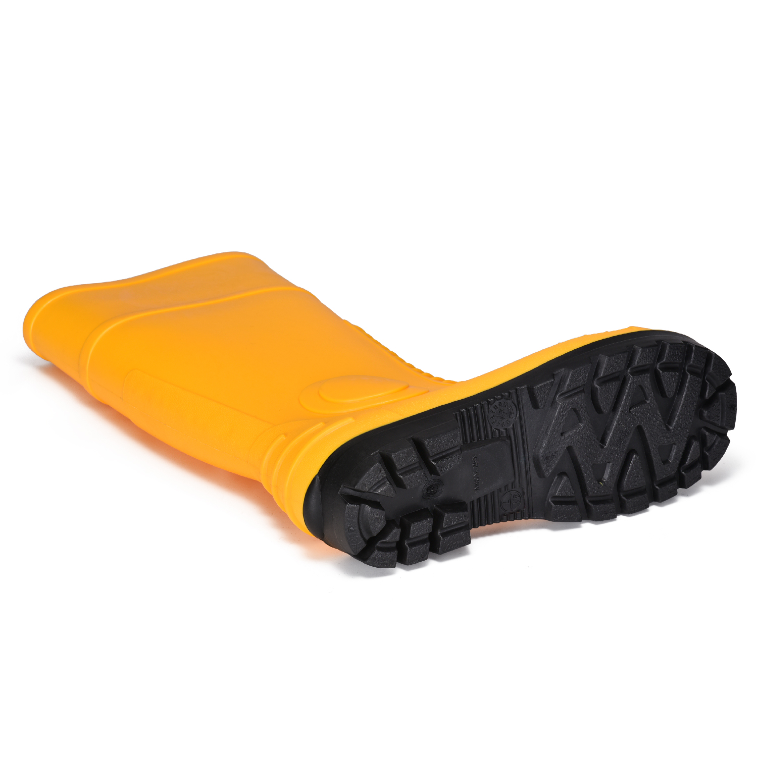 Botas de goma PVC impermeables W-6055 Amarillo