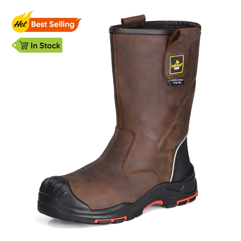 S3 Boots de la industria del petróleo Botas de trabajo Rigger de seguridad H-9437 