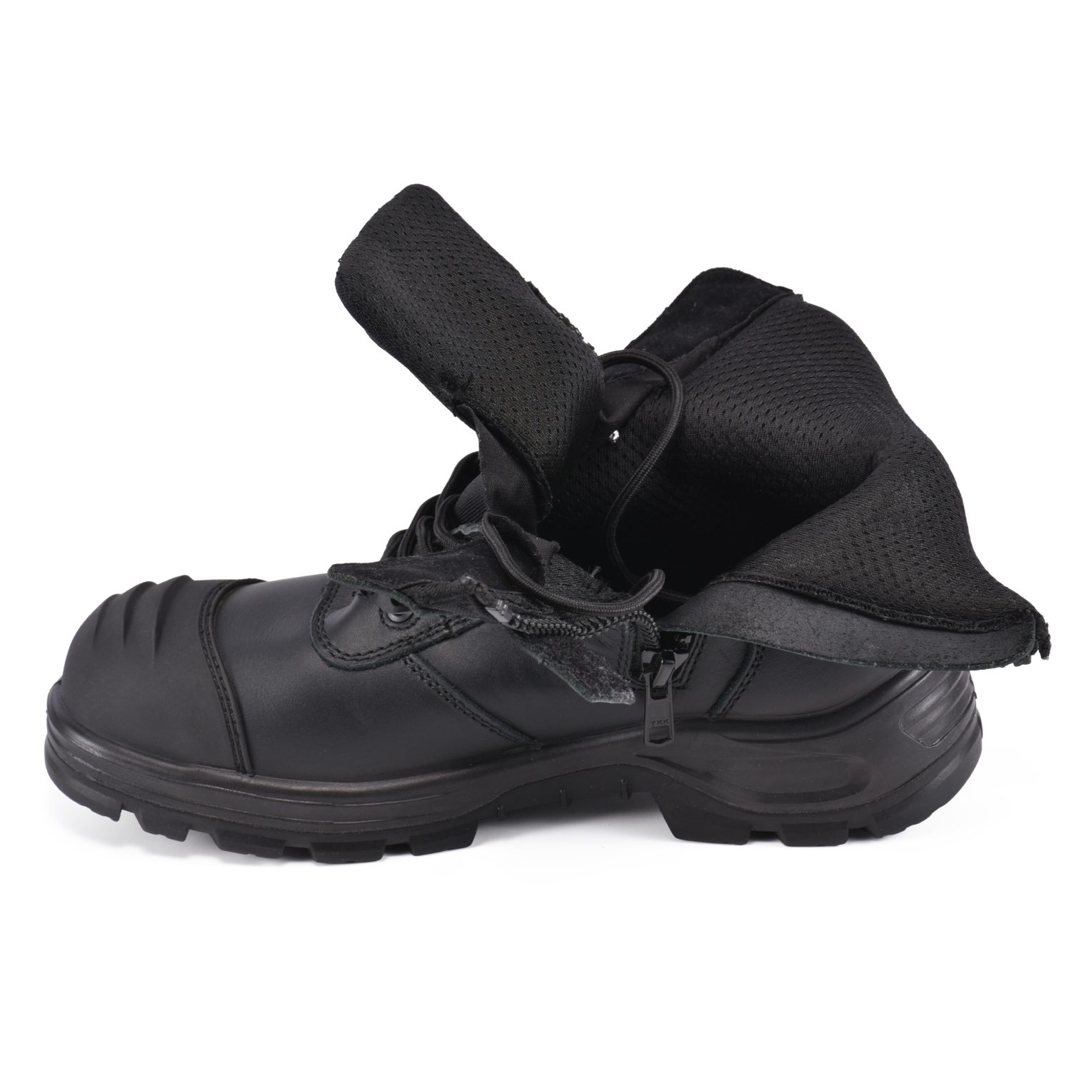 Diseño postal de alta calidad Botas de trabajo industrial Safey M-8578 Negro