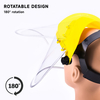 Escudo de cara de seguridad industrial M-5002 Amarillo