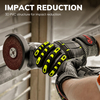 Guantes de nivel de corte HDPE Guantes de trabajo protector TPR9004 Amarillo