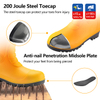 Botas de lluvia resistentes S5 W-6038 Amarillo