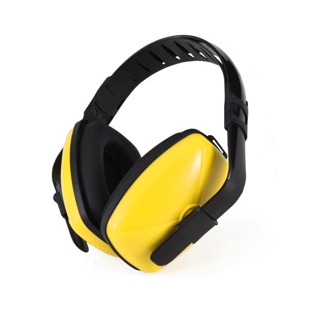 Ayudas de cancelación de ruido Muffs de oído protectores EM-5003 Amarillo