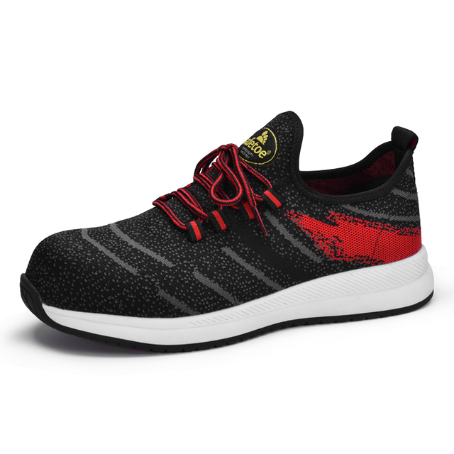 Zapatos de Trabajo Deportivos Livianos L-7382 Rojo