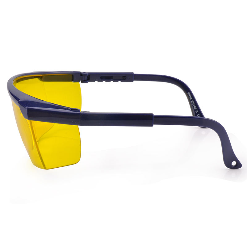 Gafas de seguridad para PC con protección láser KS102 amarillas