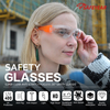 Gafas de seguridad de protección para los ojos SG001 Naranja