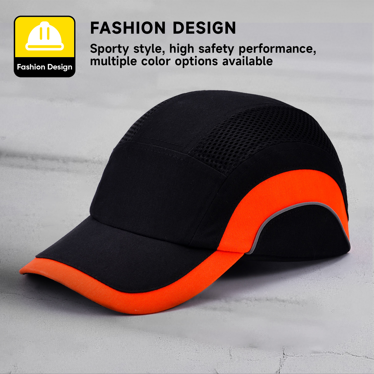 Capitán de seguridad deportiva atlética WH001 Naranja oscura