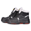 Botas de seguridad de invierno de punta compuesta de pieles para el clima frío M-8573