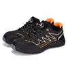 Zapatos de seguridad logísticos ligeros y transpirables para Fedex, DHL, UPS, TNT, etc. L-7530 rojo