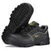 Industria de refinería de petróleo zapatos de seguridad de cuero de vaca L-7163RB