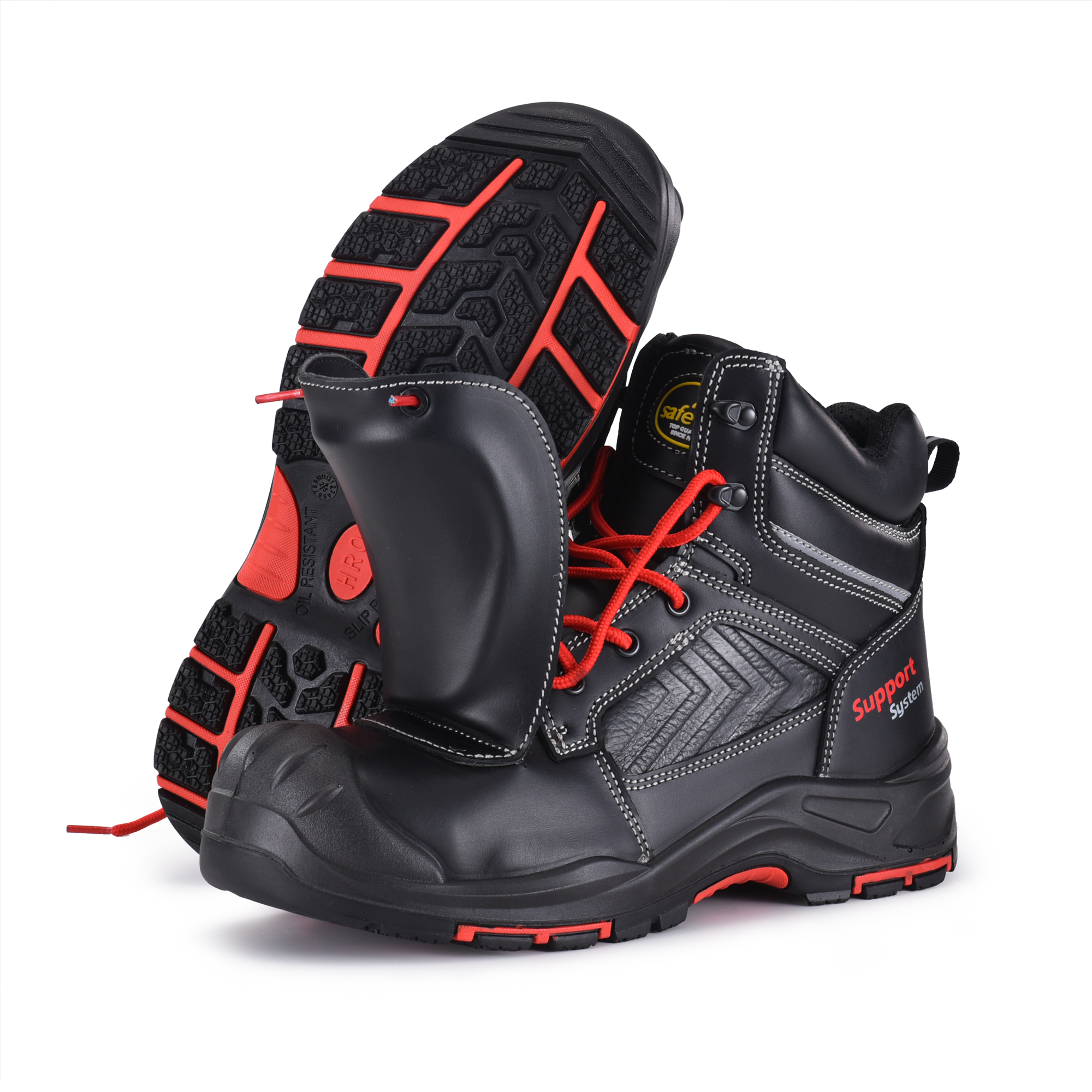 Botas de trabajo pesadas Toe impermeable compuesto metatarsal M-8586MP