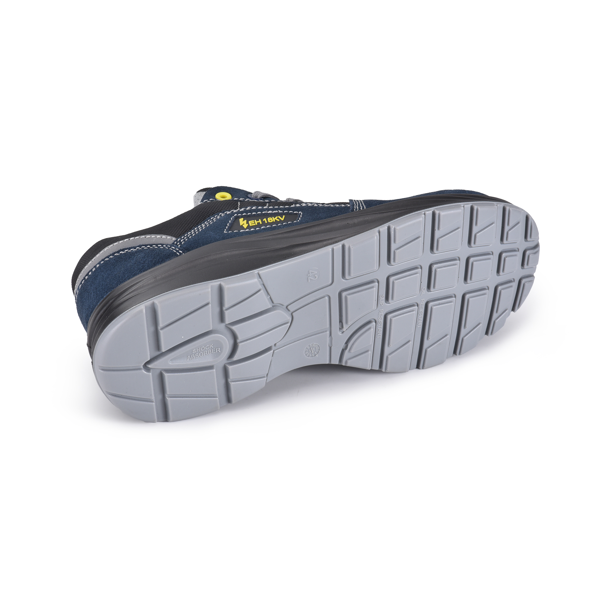 Zapatos con clasificación de aislamiento anti eléctrico con zapatos de seguridad dieléctricos hombres L-7163EH