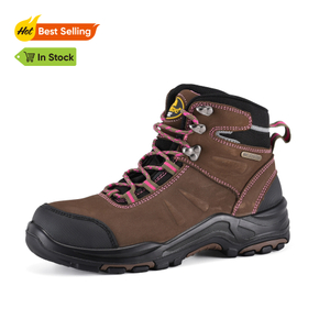 Botas de trabajo para mujeres resistentes a las impermeables y resbaladizas con el dedo del pie compuesto M-8553