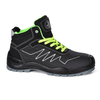 Zapatos de seguridad de tela de estilo deportivo ligero y transpirable para hombres-M-8576 verde
