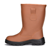 Botas de construcción Buliders Botas de seguridad con punta de acero H-9430 Brown