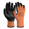 Guantes de trabajo de seguridad recubiertos de látex LY-3013 Naranja