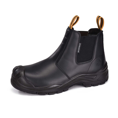 Botas de trabajo para hombres Botas de trabajo de Chelsea impermeables M-8025NB KWR