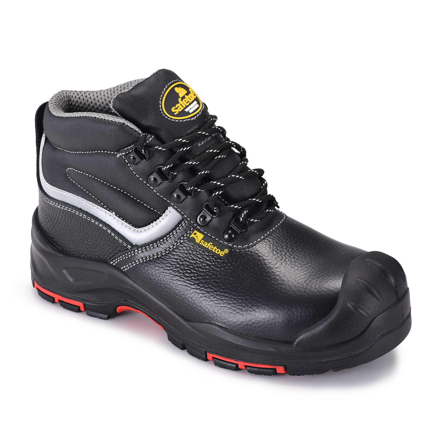 Zapatos de seguridad para construcción industrial con certificación Black Cow M-8520PR SiteShield Max