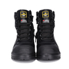 Botas de trabajo pesadas membrana impermeable compuesta membrana impermeable M-8577 negro