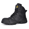 Diseño postal de alta calidad Botas de trabajo industrial Safey M-8578 Negro
