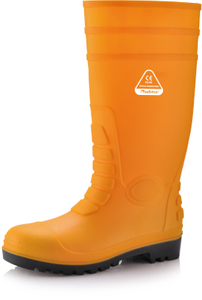 Botas de lluvia resistentes S5 W-6038 Amarillo