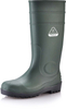 Botas de seguridad de PVC impermeables W-6037 verde
