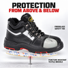 Botas de seguridad de invierno aisladas con forro de lana cálido | M-8027 Escudo de Hielo