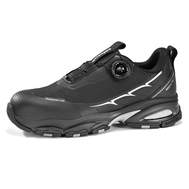Zapatillas de seguridad ultraligeras S3 con puntera de aluminio y protección de placa de PE | L-7601