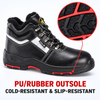 Botas de seguridad de invierno aisladas con forro de lana cálido | M-8027 Escudo de Hielo