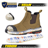 Botas de trabajo de seguridad para distribuidores estándar australianos para minería M-8025NB