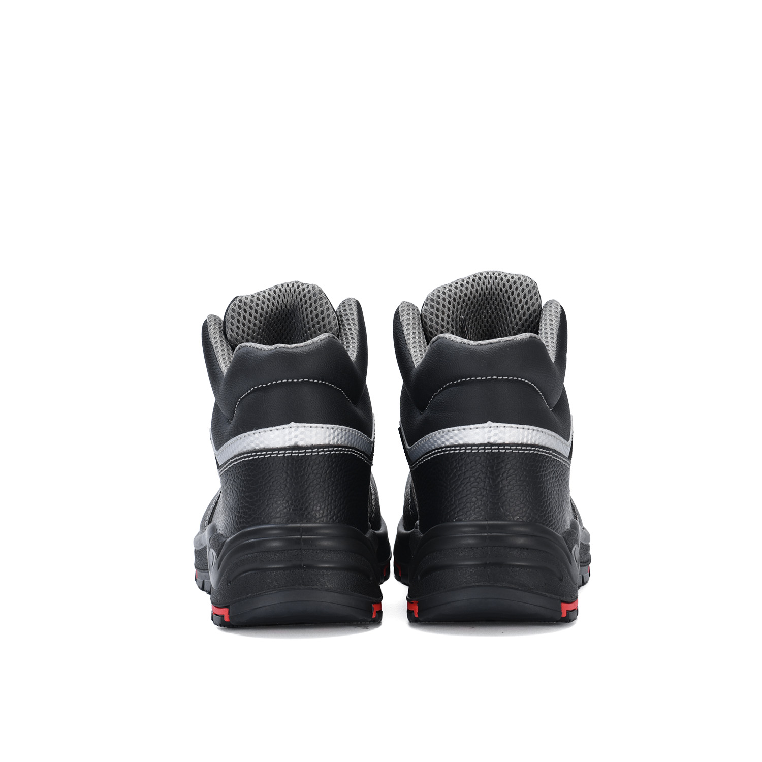 Zapatos de seguridad industrial premium con punta de acero y suela de goma/PU resistente al calor | M-8027PRST