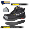 Zapatos de seguridad para construcción industrial con certificación Black Cow M-8520PRST SiteShield Max