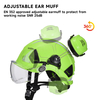 Casco de Seguridad Forestal con Careta y Orejeras M-5018