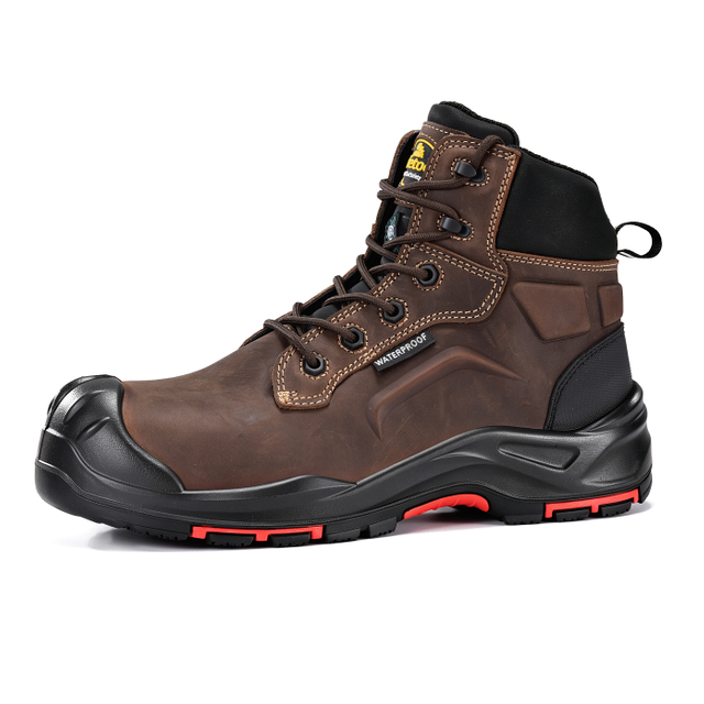 Botas de seguridad sin metal certificadas por CSA | Botas de trabajo impermeables con punta compuesta M-8552