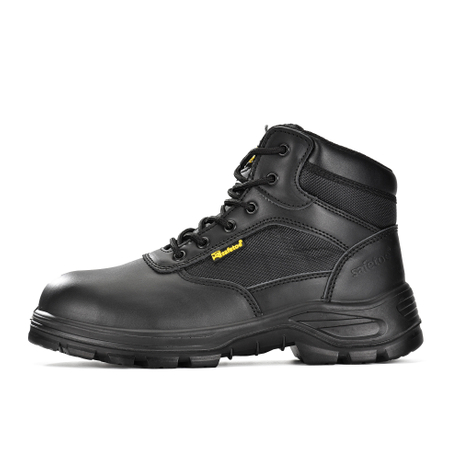 Botas de seguridad estilo táctico S3 con parte superior de cuero | M-8515 SafeCombat-M