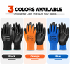 Guantes de trabajo de ensamblaje recubiertos de PU PN8003