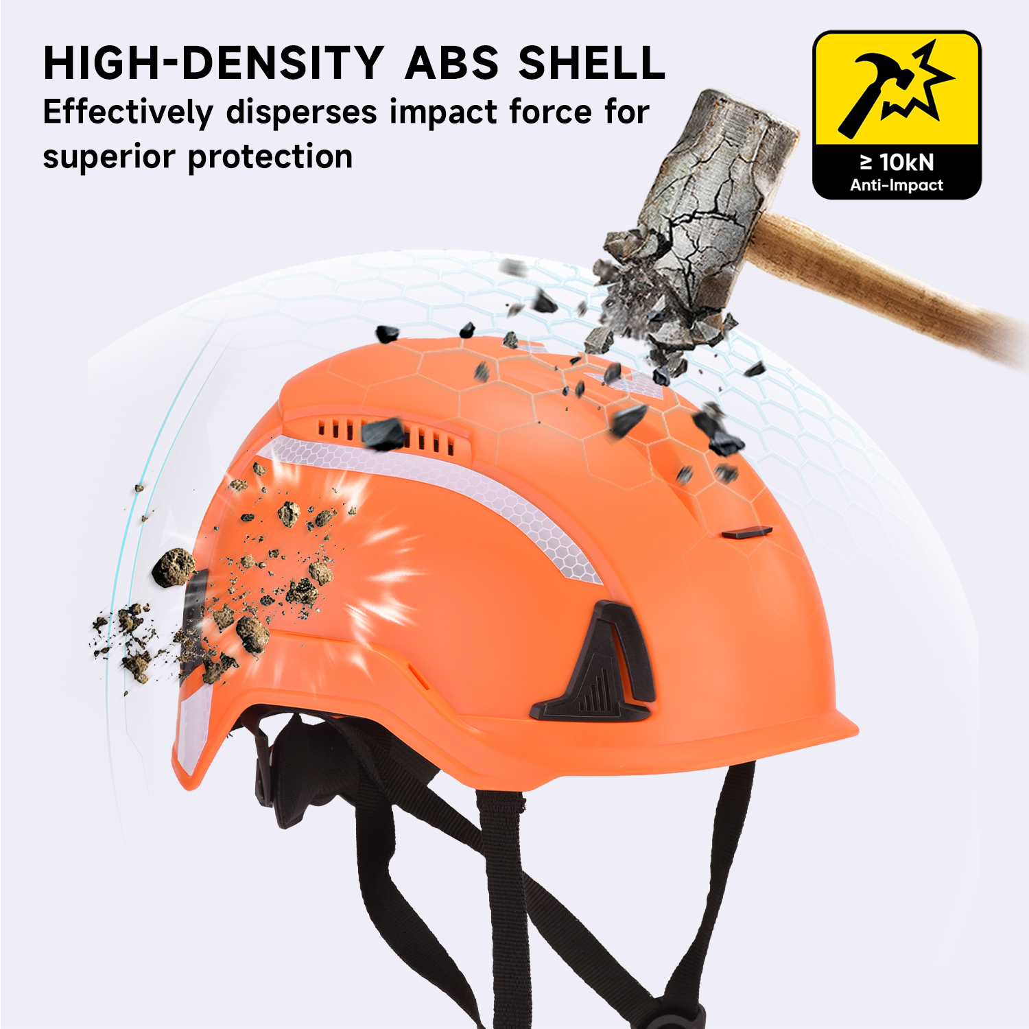 Casco de seguridad ANSI tipo II W-6000
