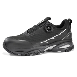 Zapatillas de seguridad ultraligeras S3 con puntera de aluminio y protección de placa de PE | L-7601