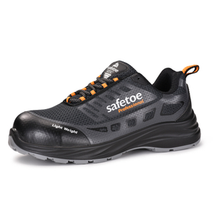 Zapatillas de seguridad ligeras y transpirables con puntera compuesta y protección de Kevlar | L-7571