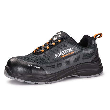 Zapatillas de seguridad ligeras y transpirables con puntera compuesta y protección de Kevlar | L-7571