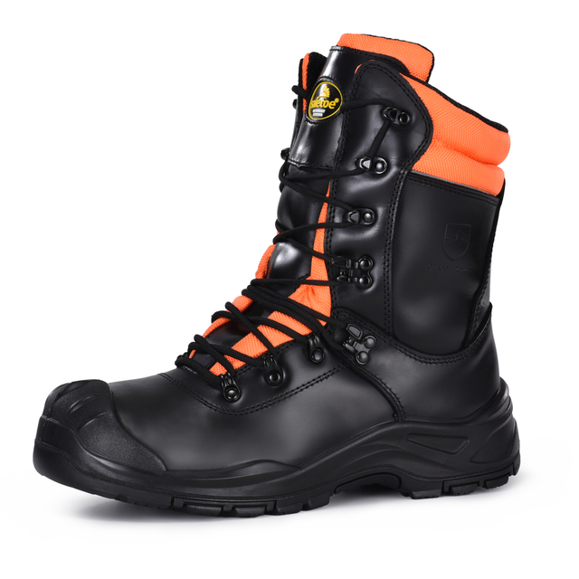 Botas de seguridad para motosierras para silvicultura y carpintería | Protección S3 H-9555