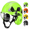 Casco de Seguridad Forestal con Careta y Orejeras M-5018