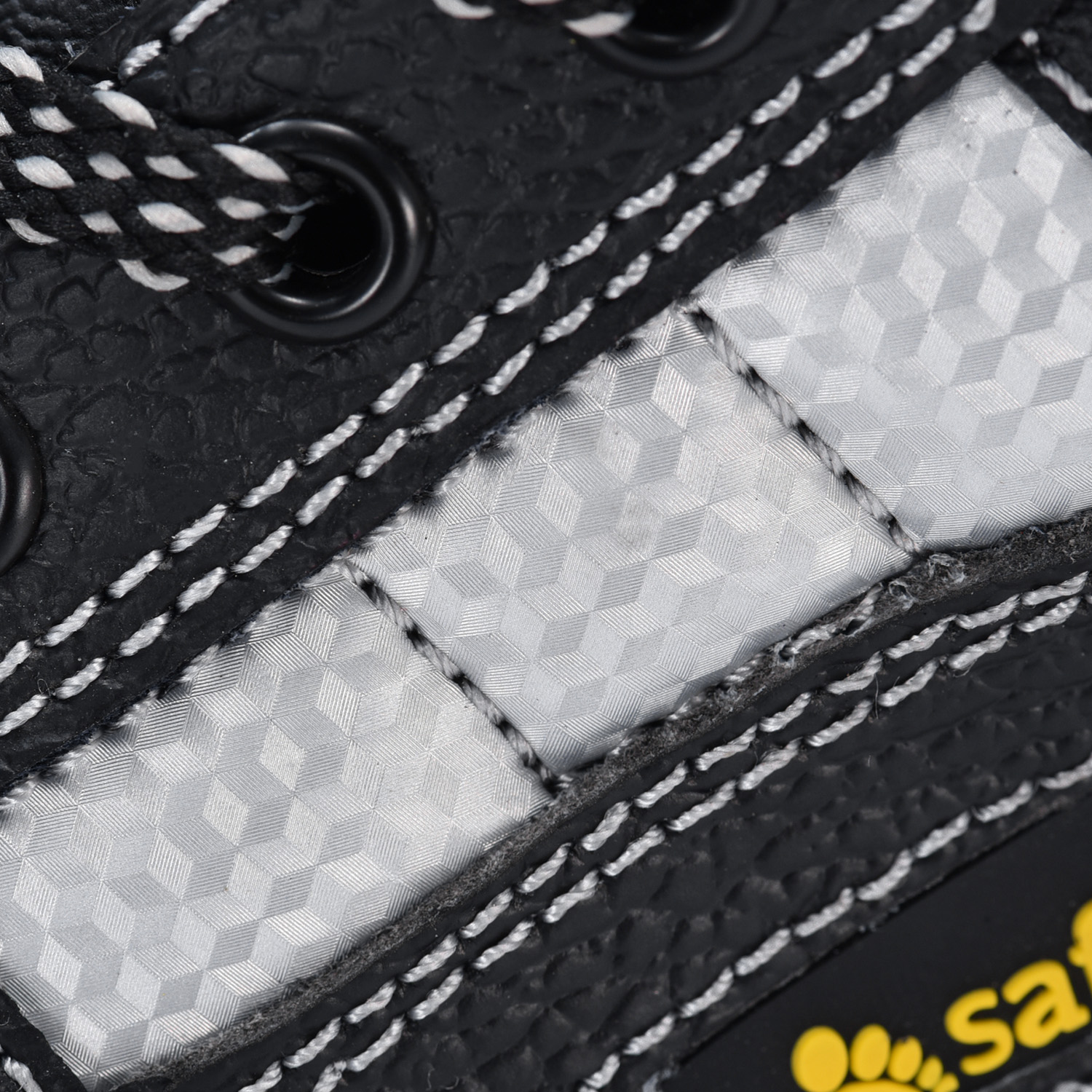 Zapatos de seguridad industrial premium con punta de acero y suela de goma/PU resistente al calor | M-8027PRST