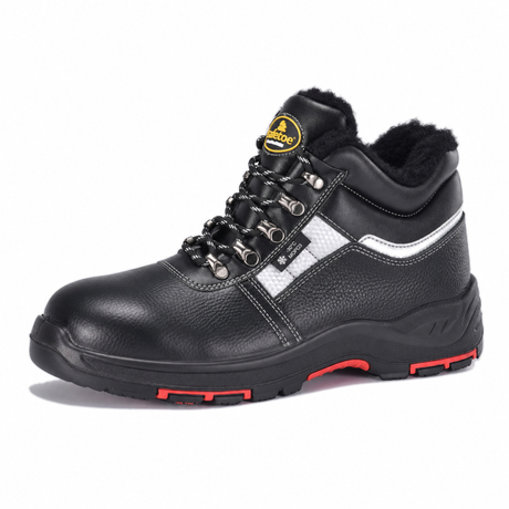 Botas de seguridad de invierno aisladas con forro de lana cálido | M-8027 Escudo de Hielo